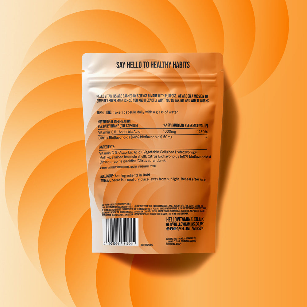 Vitamin C 1000mg + BIOFLAVONOIDS 50mg