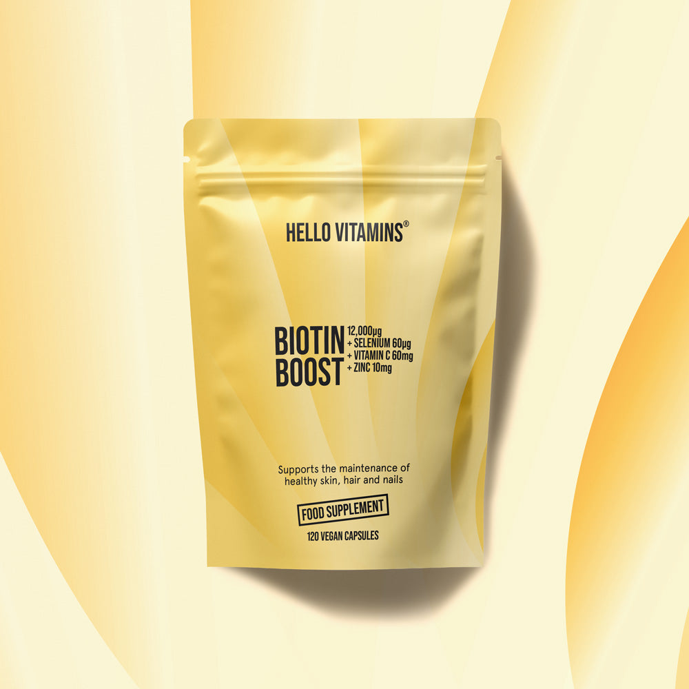 Biotin 12,000ug + SELENIUM 60ug + VITAMIN C 60mg + ZINC 10mg