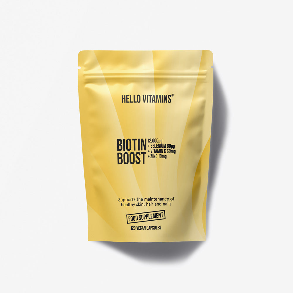 Biotin 12,000ug + SELENIUM 60ug + VITAMIN C 60mg + ZINC 10mg