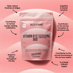 Vitamin B12 Duo 1000ug - Methylcobalamin + Adenosylcobalamin