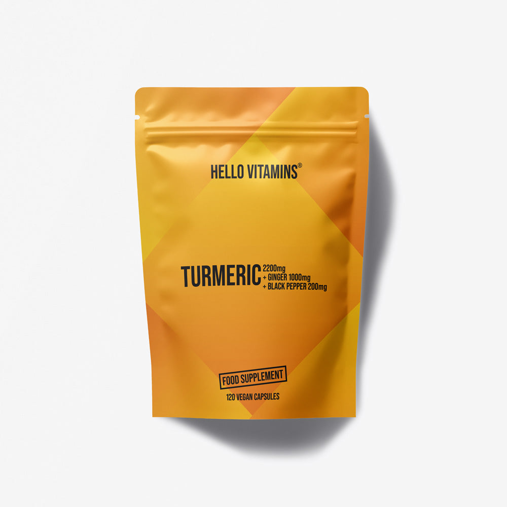 Turmeric 2200mg + GINGER 1000mg + BLACK PEPPER 200mg