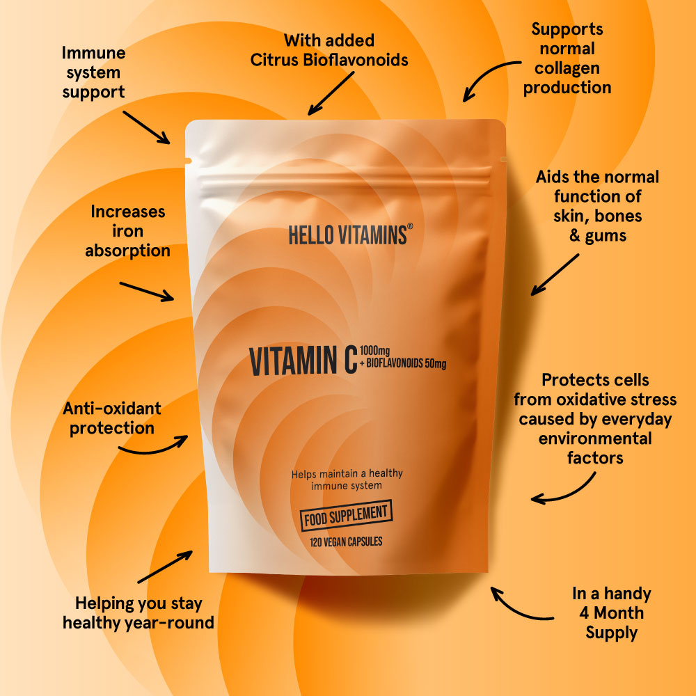 Vitamin C 1000mg + BIOFLAVONOIDS 50mg