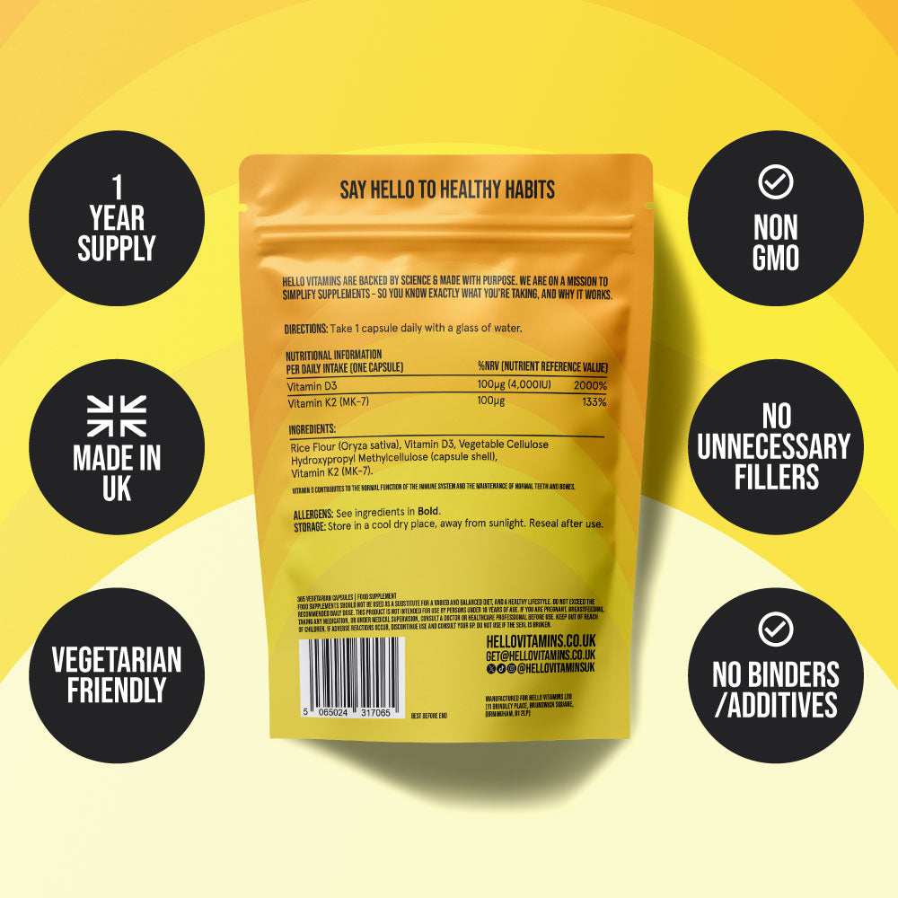 Hello Vitamins supplement packaging 